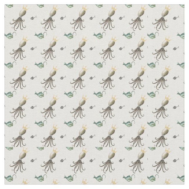 Octopus Fabric (Close Up)