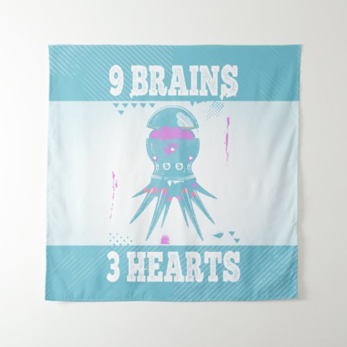 Octopus facts tapestry