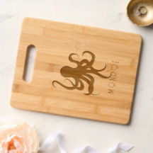 Octopus Family Name Personalized