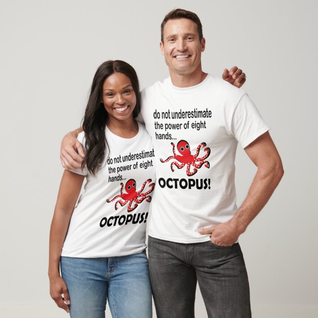 Octopus Funny  T-Shirt (Unisex)