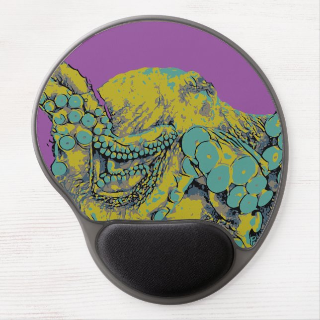 Octopus Gel Mouse Pad (Front)