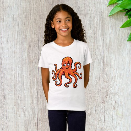 Octopus Girls T_Shirt