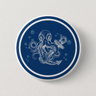 Octopus Holding Anchor Button