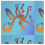 Octopus Holiday Design Fabric