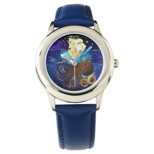 Octopus Huge and Caravella Watch (Front)