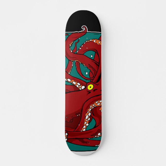 Octopus In a Jar Skateboard Deck (Front)