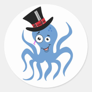 cute baby octopus top hat