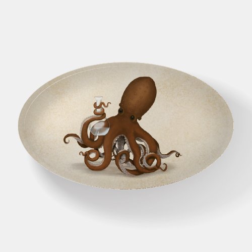 Octopus in the Science Lab Steampunk Cephalopod Paperweight