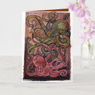 Octopus Ink-credible Birthday Card