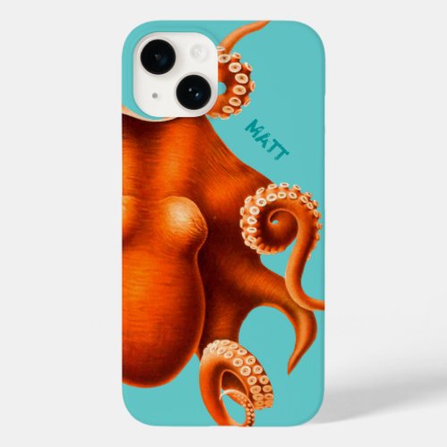 Octopus iPhone Case for Him or Her