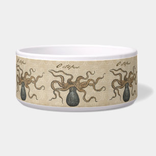 Octopus Kraken Antique Coastal Marine Wildlife Bowl