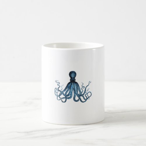 Octopus kraken nautical coastal ocean beach sea coffee mug