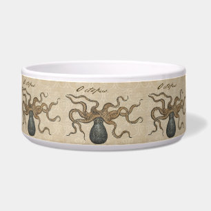 Octopus Kraken Vintage Illustration Bowl
