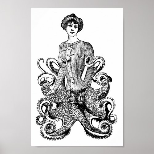 Octopus lady poster