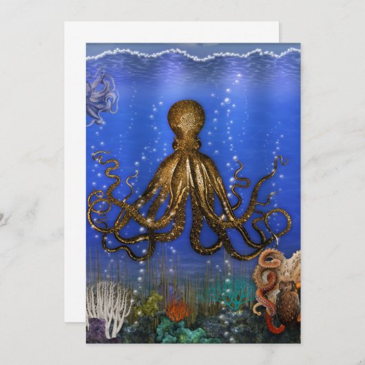 Octopus' Lair - Colorful (Front/Back)