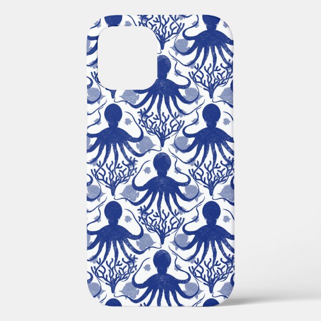 Octopus (light background) Case-Mate iPhone case (Back)