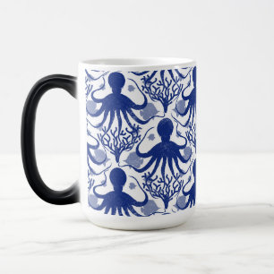 Octopus (light background) color morph mug