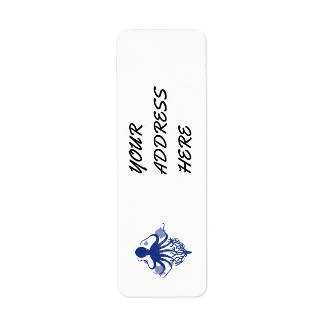 Octopus (light background) label (Front)