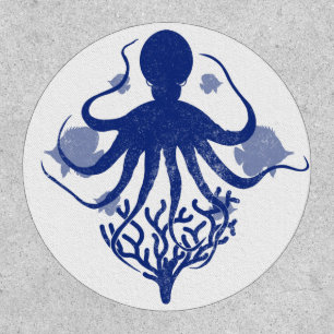 Octopus (light background) patch