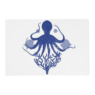 Octopus (light background) placemat