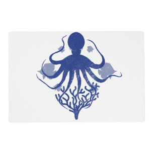 Octopus (light background) placemat