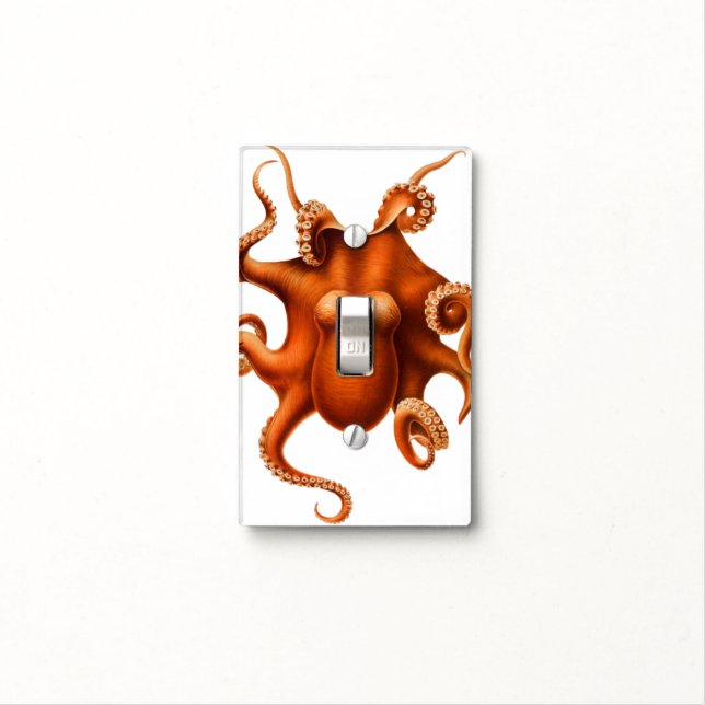 Octopus Light Switch Cover (In Situ)