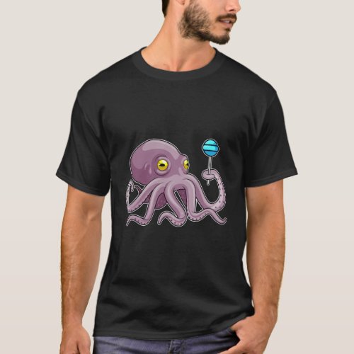 Octopus Lollipop T_Shirt