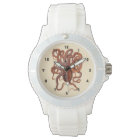 Octopus Macropus, Vintage Marine Aquatic Animals