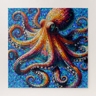 Octopus Mosaic Odyssey Jigsaw Puzzle