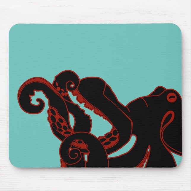 Octopus Mouse Pad (Front)