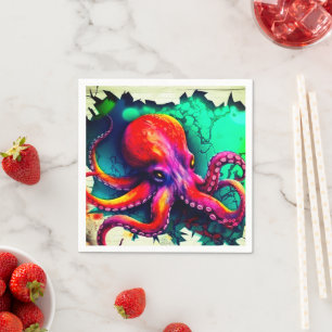 Octopus napkins