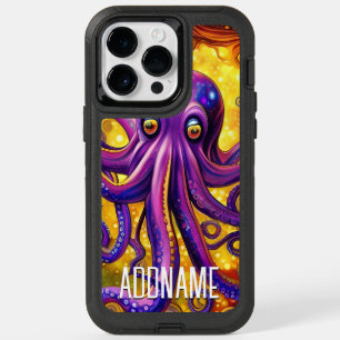 Octopus Ocean Sea Squid Animal Aquatic Tentacles OtterBox iPhone 14 Pro Max Case