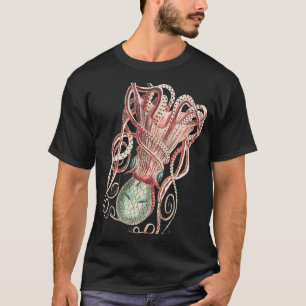 Octopus Ocean Squid Women Men Youth Underwater Cep T-Shirt