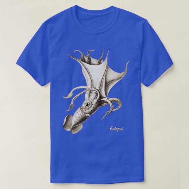 Octopus Ocean T-Shirt (Design Front)