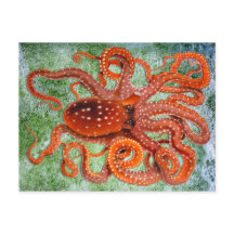 Octopus Ocean Vintage