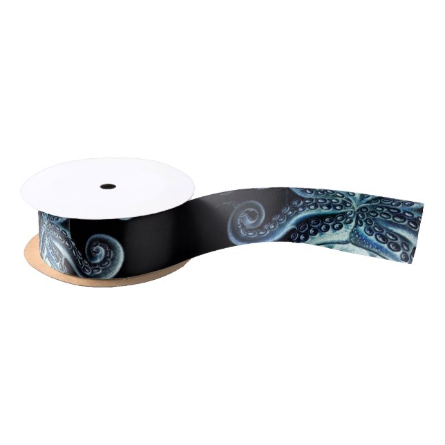 Octopus One Satin Ribbon (Spool)