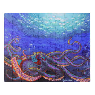 Octopus Painting Acrylic Puzzle