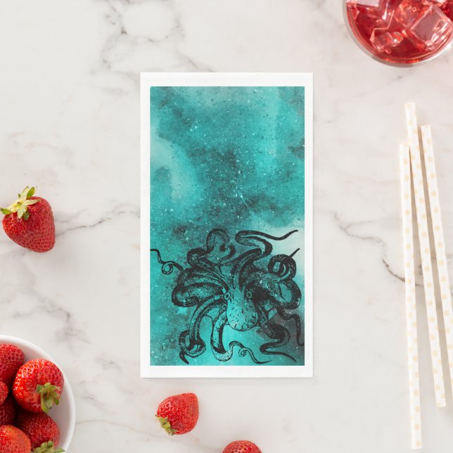 Octopus  paper guest towels (Insitu)