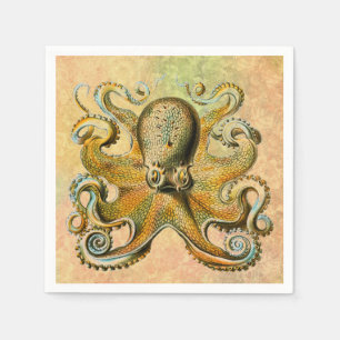 Octopus Paper Napkin