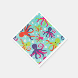 Octopus Paper Napkins