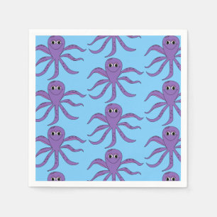 Octopus Paper Napkins