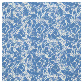 octopus party fabric