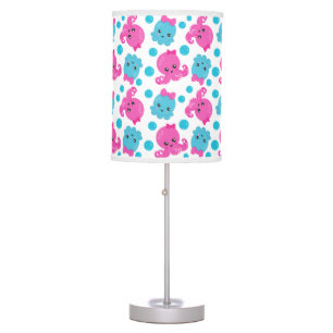 Octopus Pattern, Cute Octopus, Sea Animals Table Lamp
