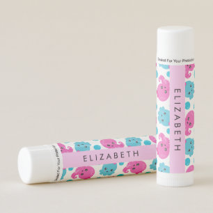 Octopus Pattern, Cute Octopus, Sea, Your Name Lip Balm