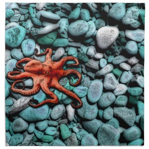 Octopus Pebbles Napkin