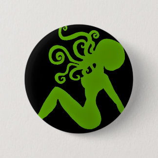 Octopus Pin-up Badge Pinback Button