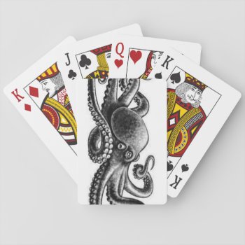 Octopus Playing Cards by Mikeybillz at Zazzle