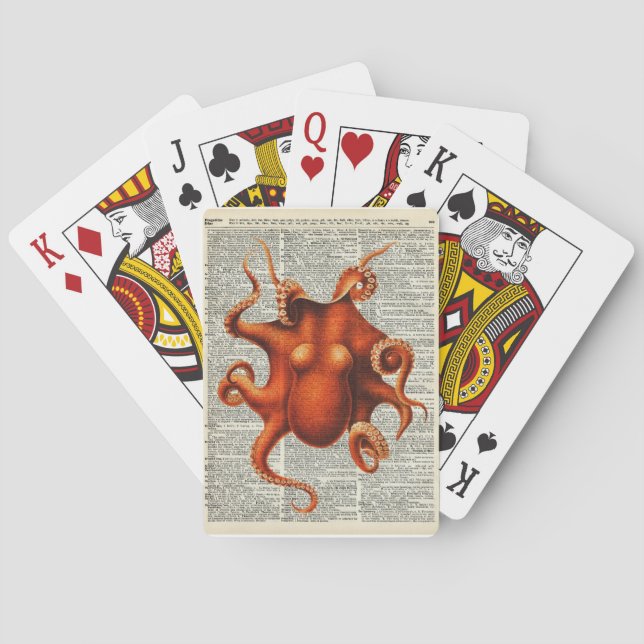 Octopus Poker Cards (Back)