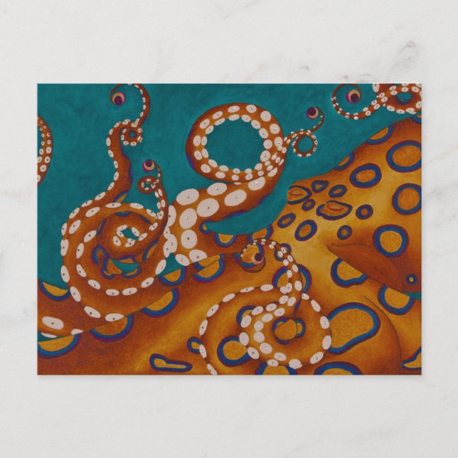 Octopus Postcard (Front)