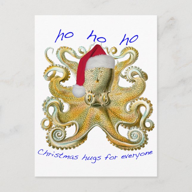 Octopus Postcard (Front)